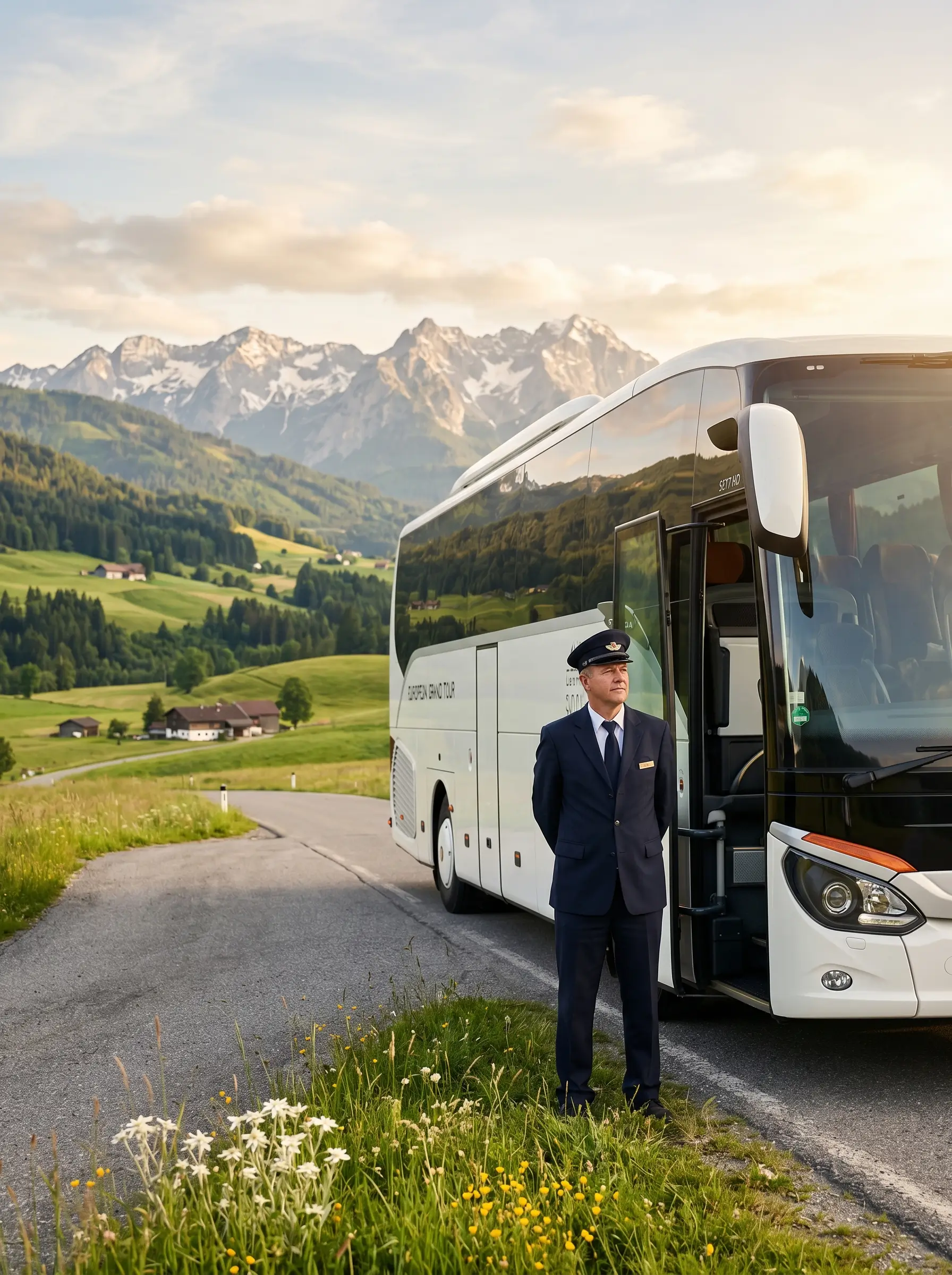 Comfortable rear seat of a Mercedes-Benz S-Class during a long-distance journey from Vienna to Bratislava